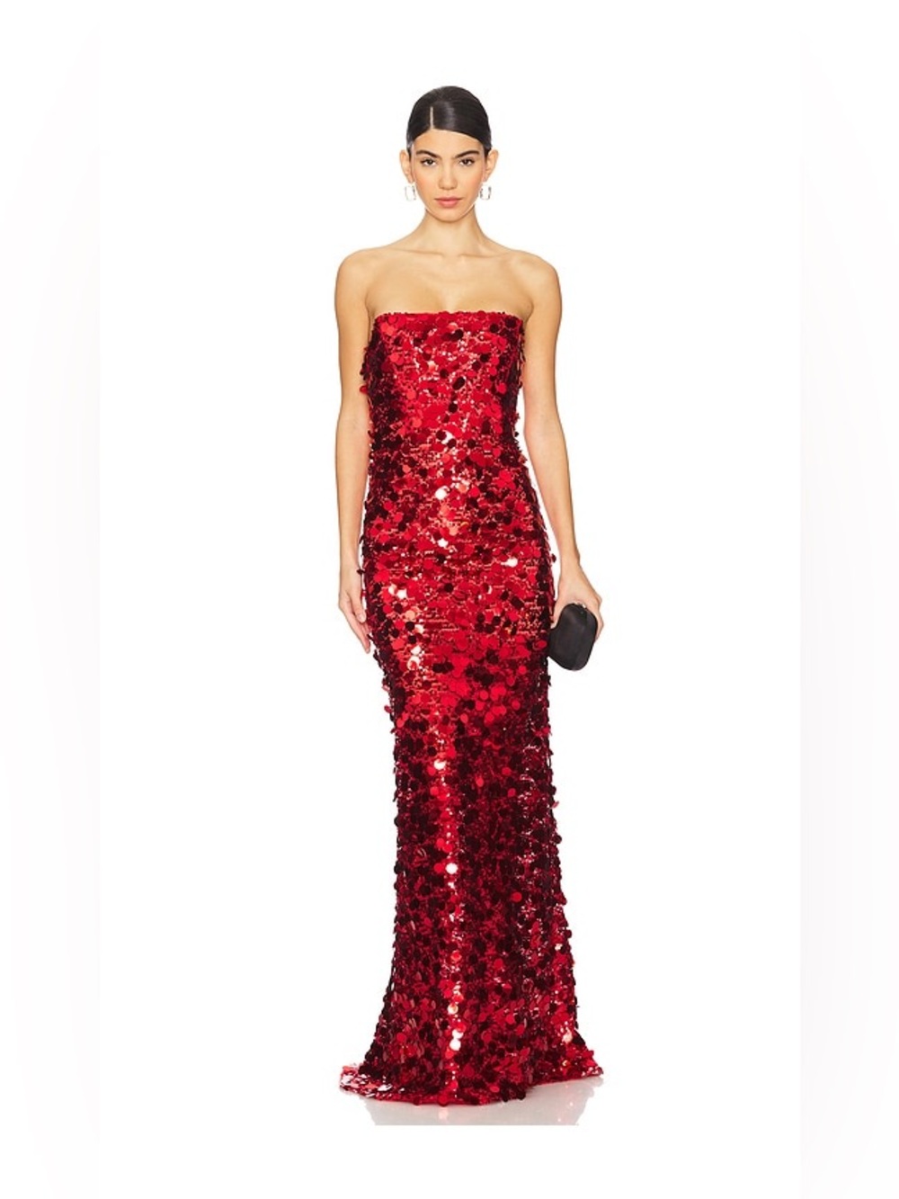 FARAH STRAPLESS GOWN